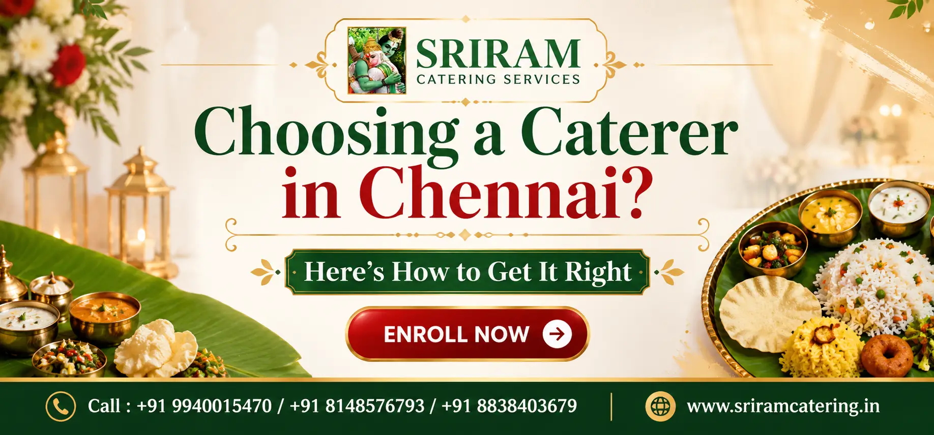 Choosing a Caterer in Chennai? Here's How to Get It Right